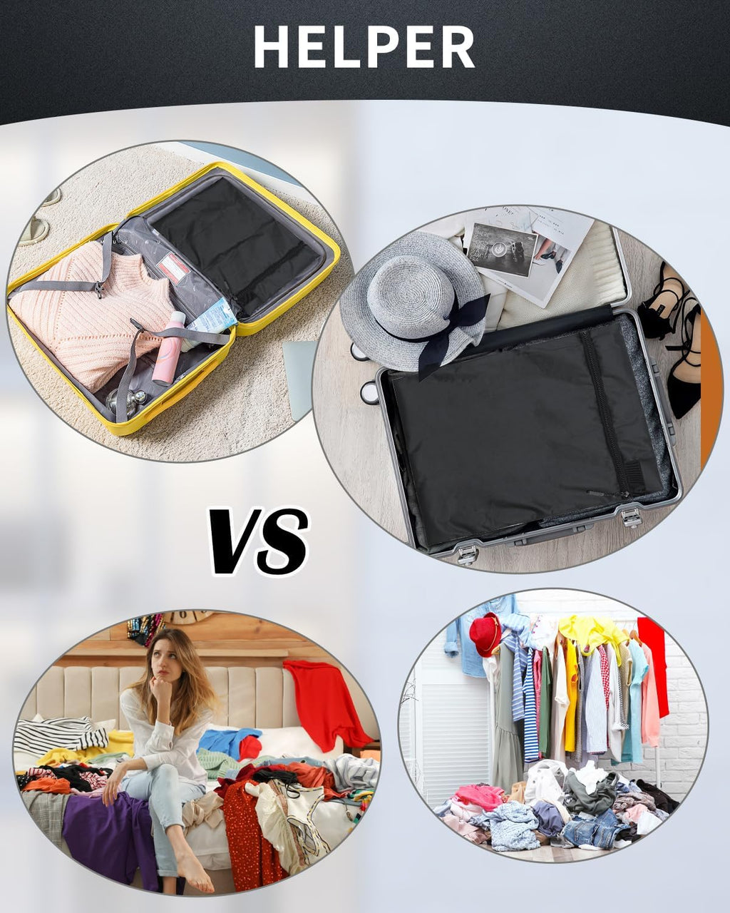 Wet Dry Bags 3 Pack, Waterproof Travel Bags for Baby Diapers, Beach, Pool, Gym, Swimsuits, Food Storage and Wet Clothes (Small,Medium,Large Size)
