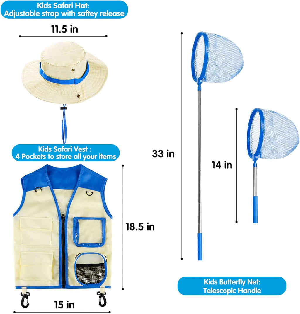 Bug Catcher for Kids, Kids Explorer Kit, Kids Outdoor Toys for Toddlers 3-5, Outdoor Toys for Kids Ages 4-8, Gifts Toys for 3 4 5 6 7 8+ Year Old Boys, outside Toys for Kids Ages 4-8 8-12