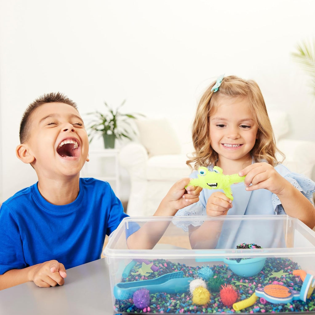 Sensory Bin: Outer Space Toys - Preschool and Toddler Sensory Toys, Kids Gifts for Boys and Girls Ages 3-5+, 10.25 X 14.5 X 4.75 Inches