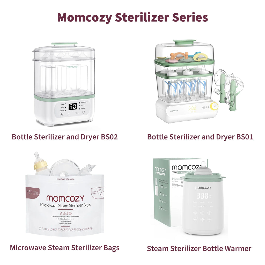 3 Layers Large Bottle Sterilizer and Dryer, Fast Sterilize and Dry