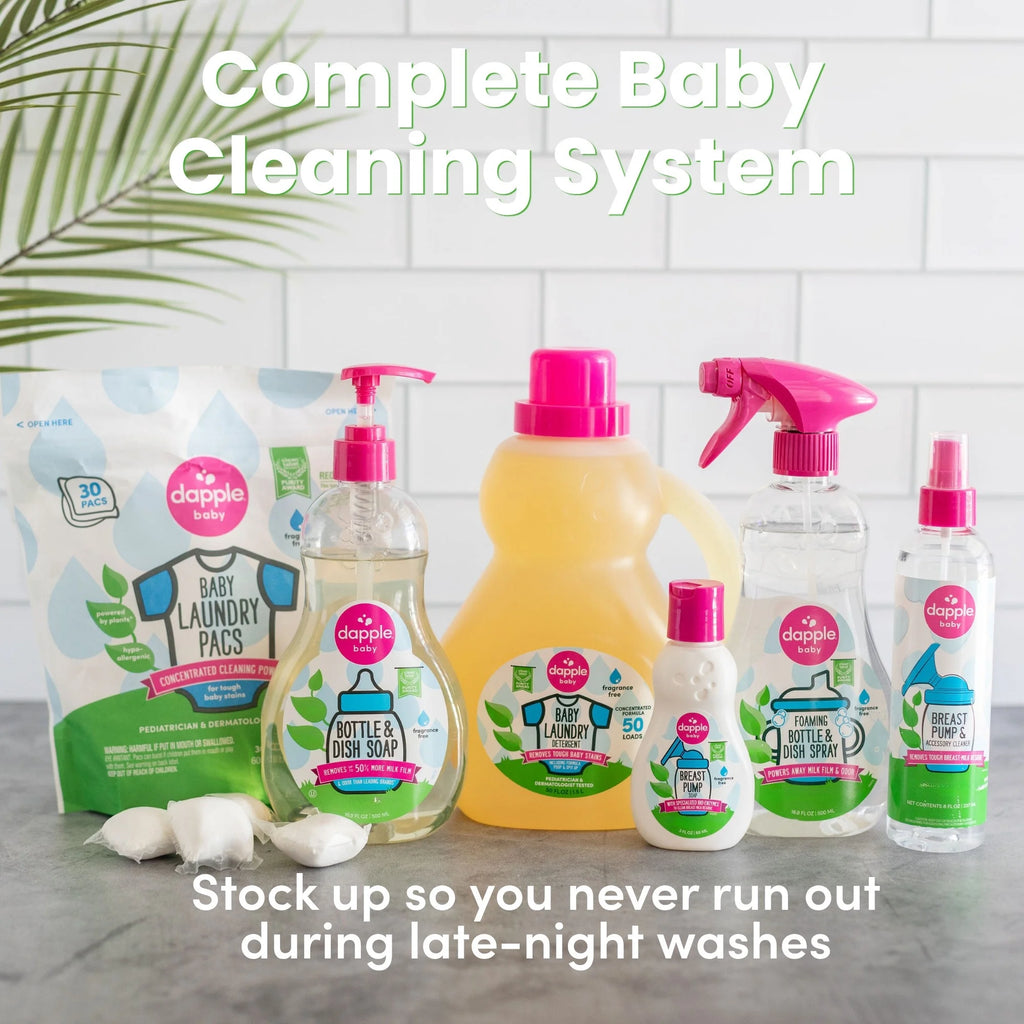 Baby Bottle and Dish Soap for Baby Products, Fragrance-Free, 16.9 Fl Oz