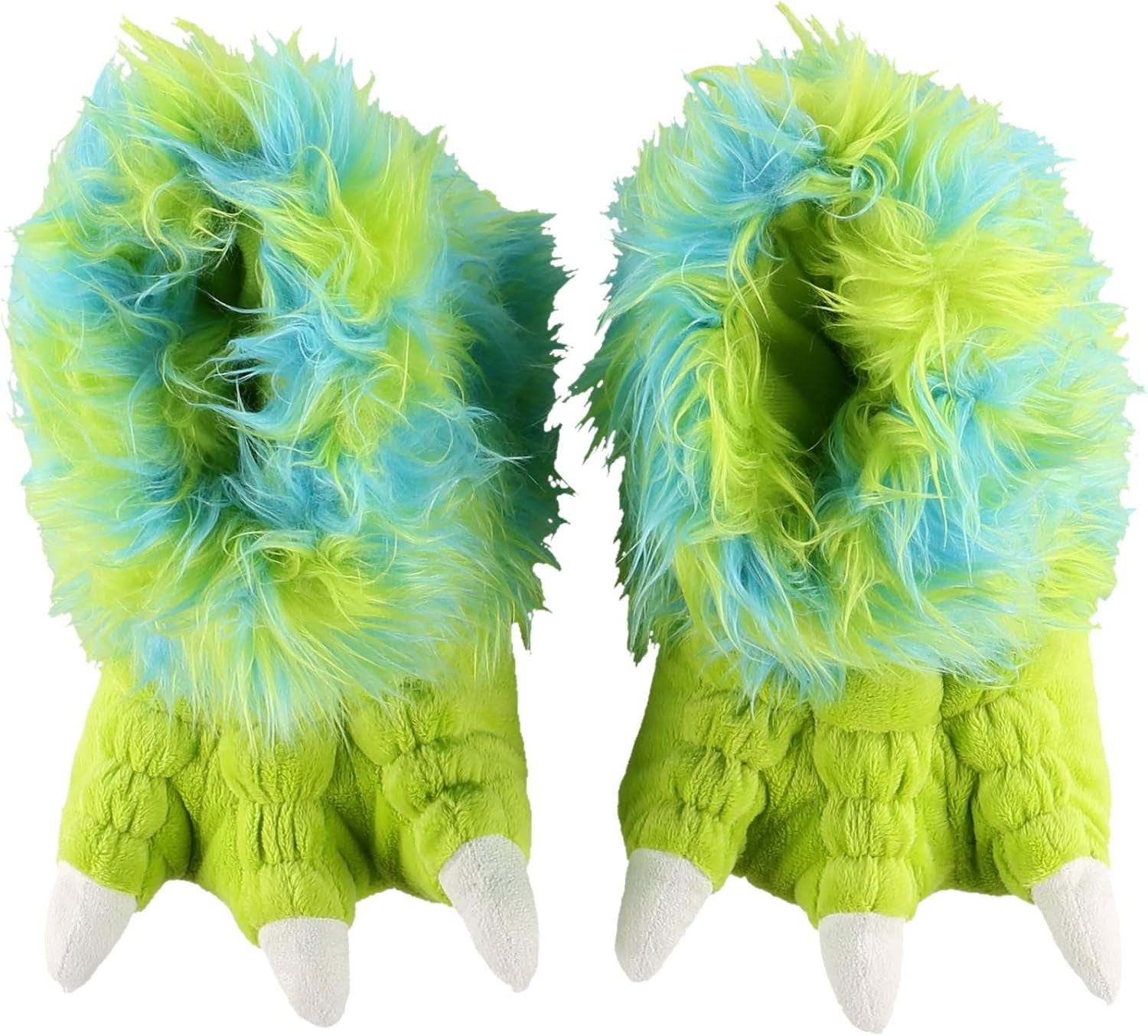 Animal Paw Slippers for Kids and Adults, Fun Costume for Kids, Cozy Furry Slippers