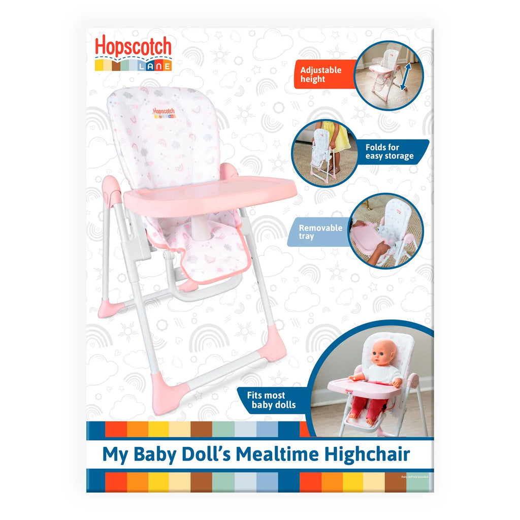 My Baby Doll'S Premium High Chair, Baby Doll Accessory, Children Ages 2+