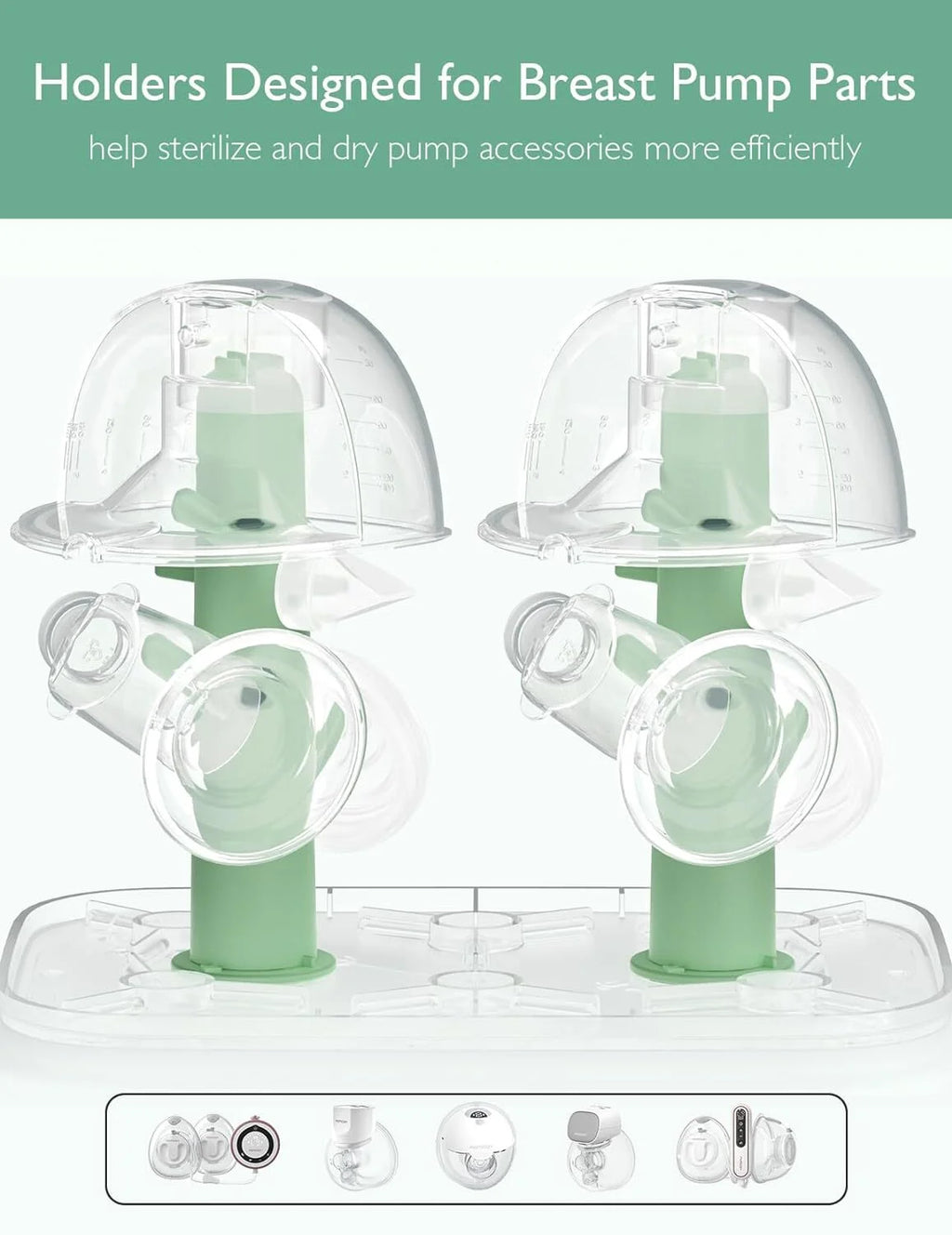 3 Layers Large Bottle Sterilizer and Dryer, Fast Sterilize and Dry