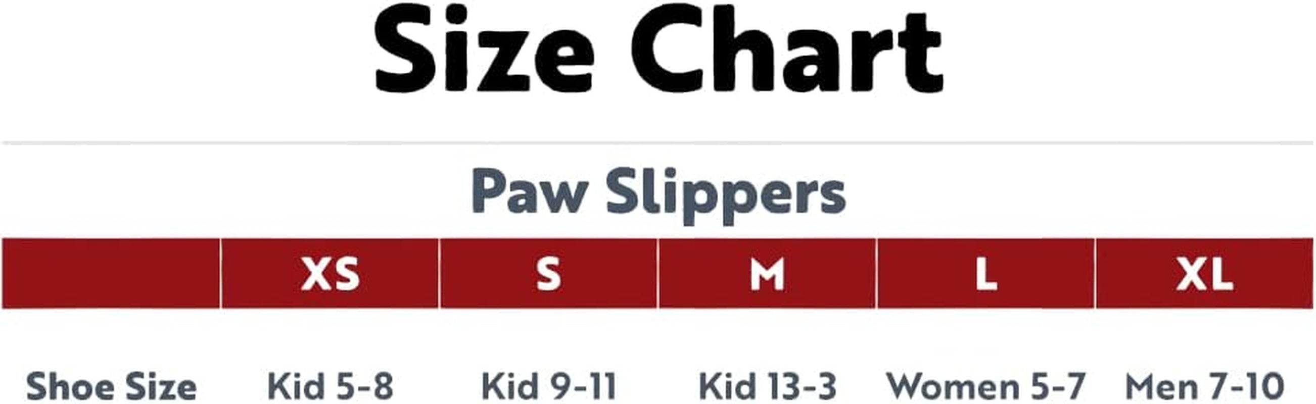Animal Paw Slippers for Kids and Adults, Fun Costume for Kids, Cozy Furry Slippers